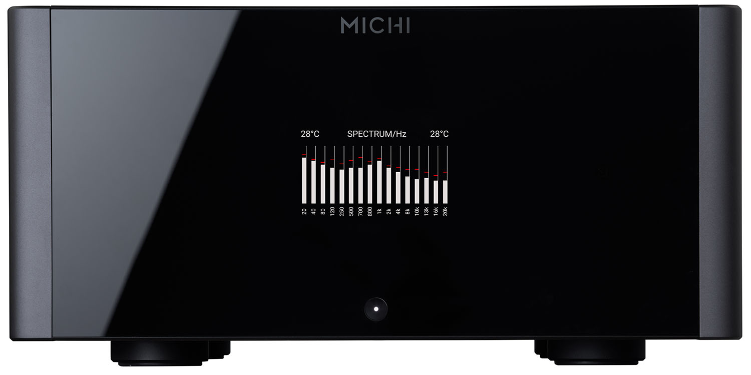 Michi M8 front view turned on