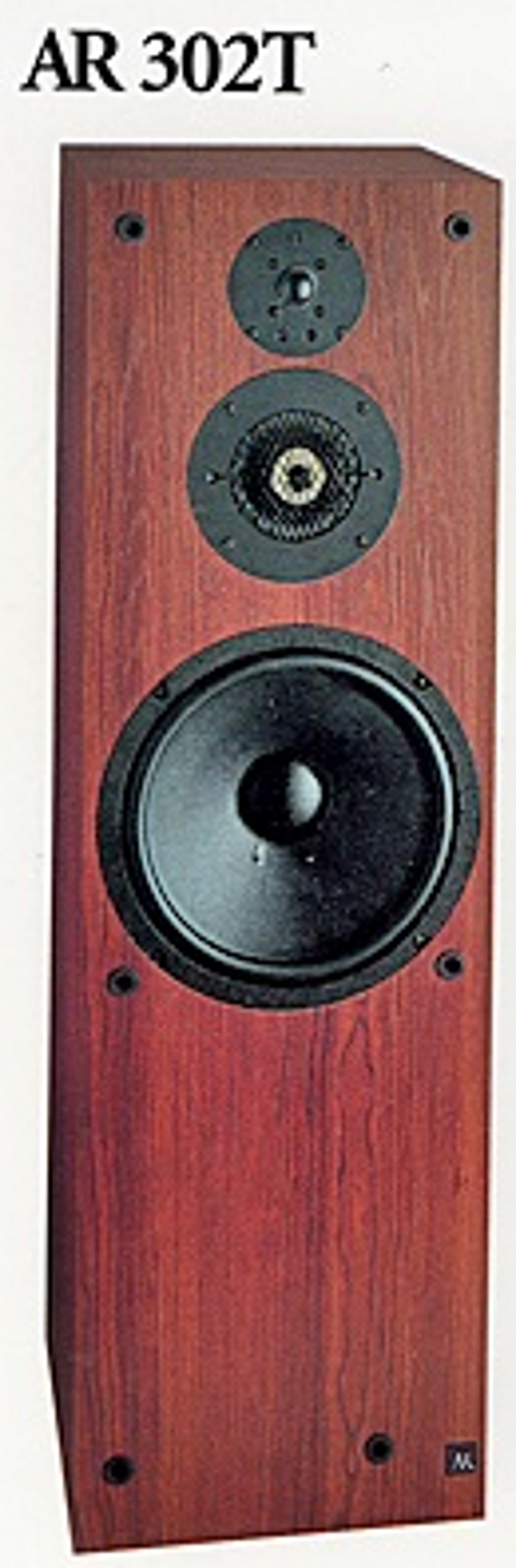 The AR-302T tower speaker using the same driver and crossover.